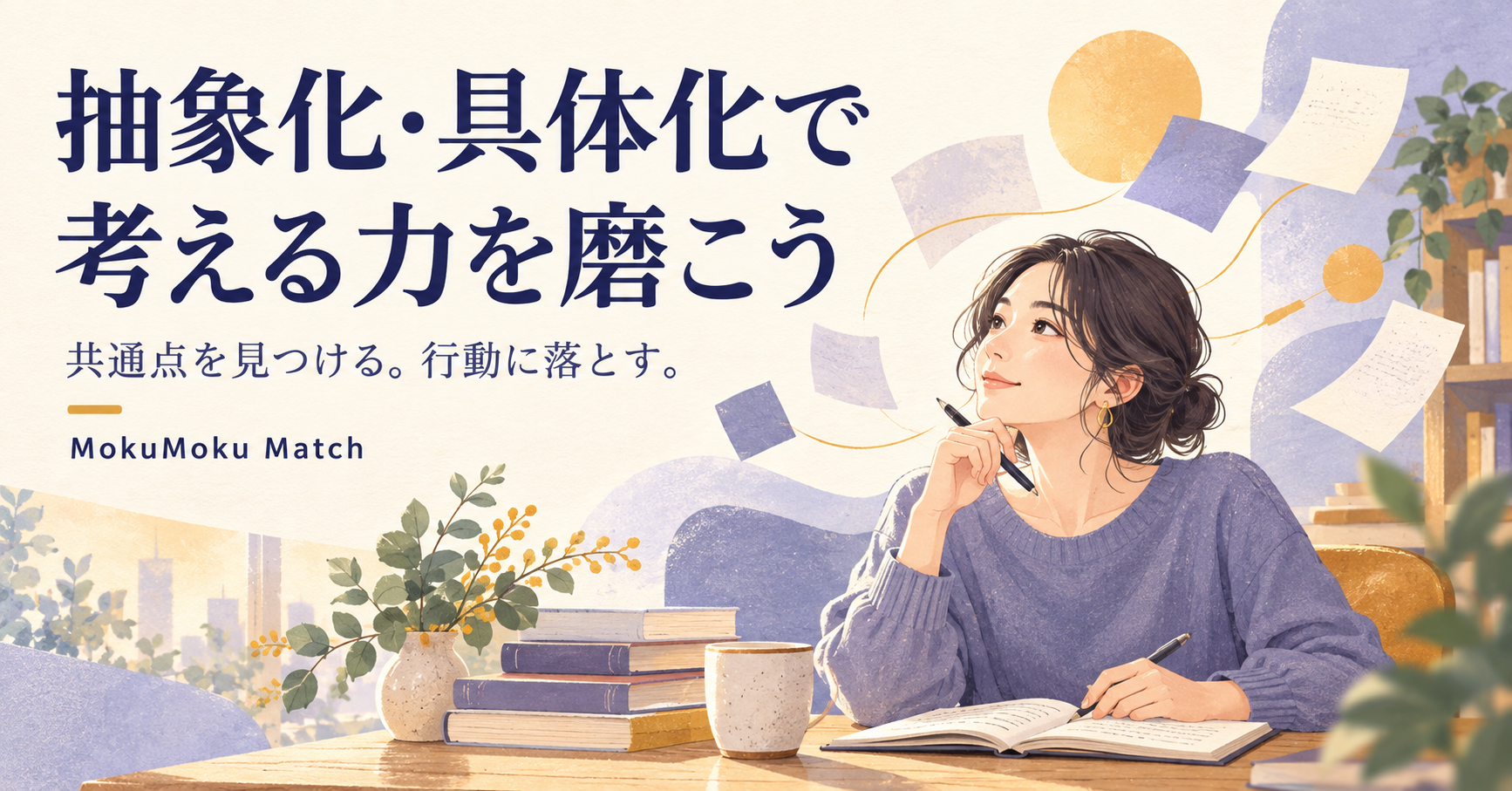 抽象化・具体化のトレーニングとは？考える力を磨く練習問題と実践方法